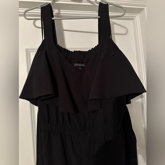 Lane Bryant Lena Off the Shoulder Jumpsuit - Picture 8 of 9